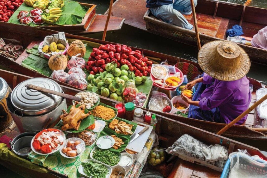 ตลาดราชบุรี ดำเนินสะดวก 2